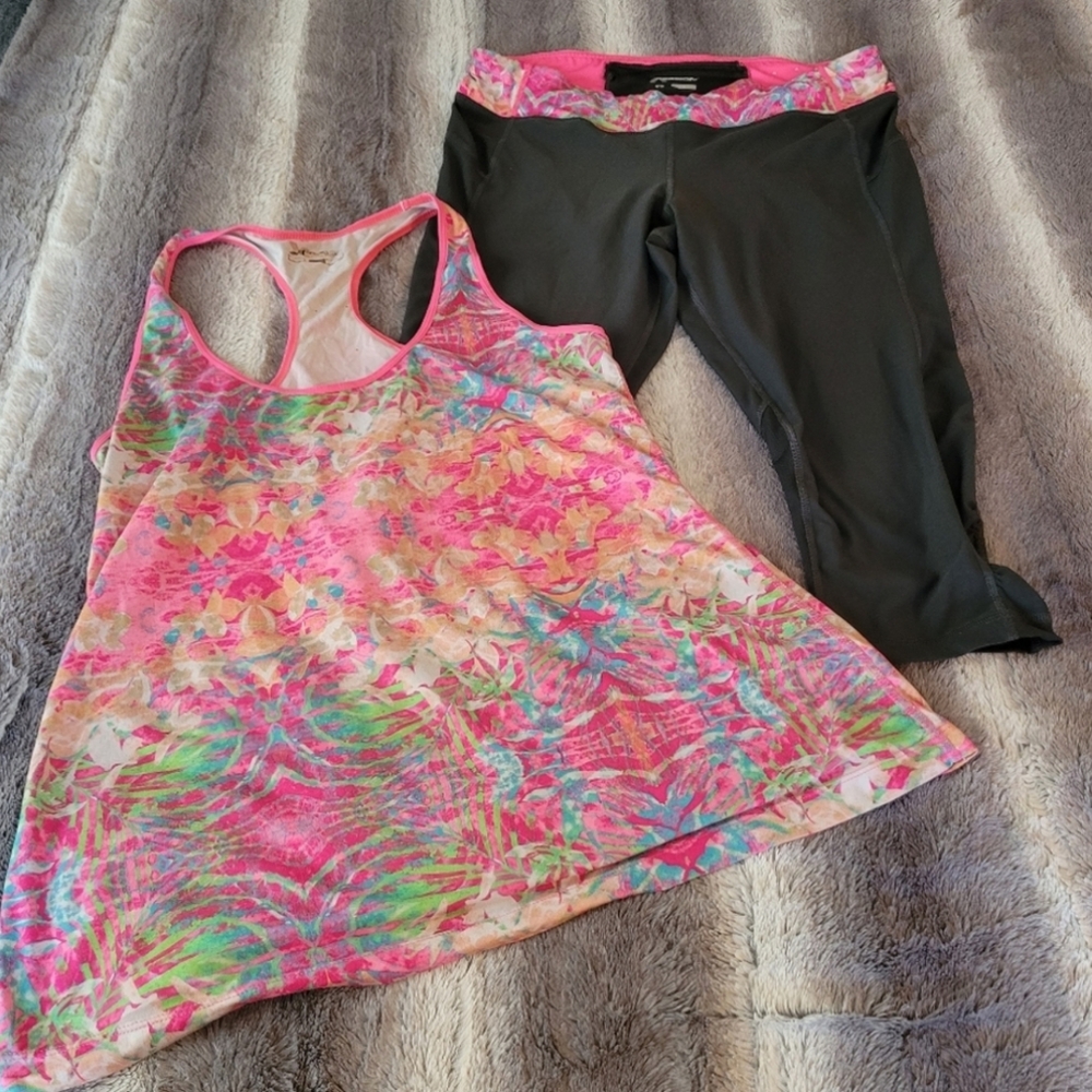 Xersion Workout Activewear outfit size L/xl